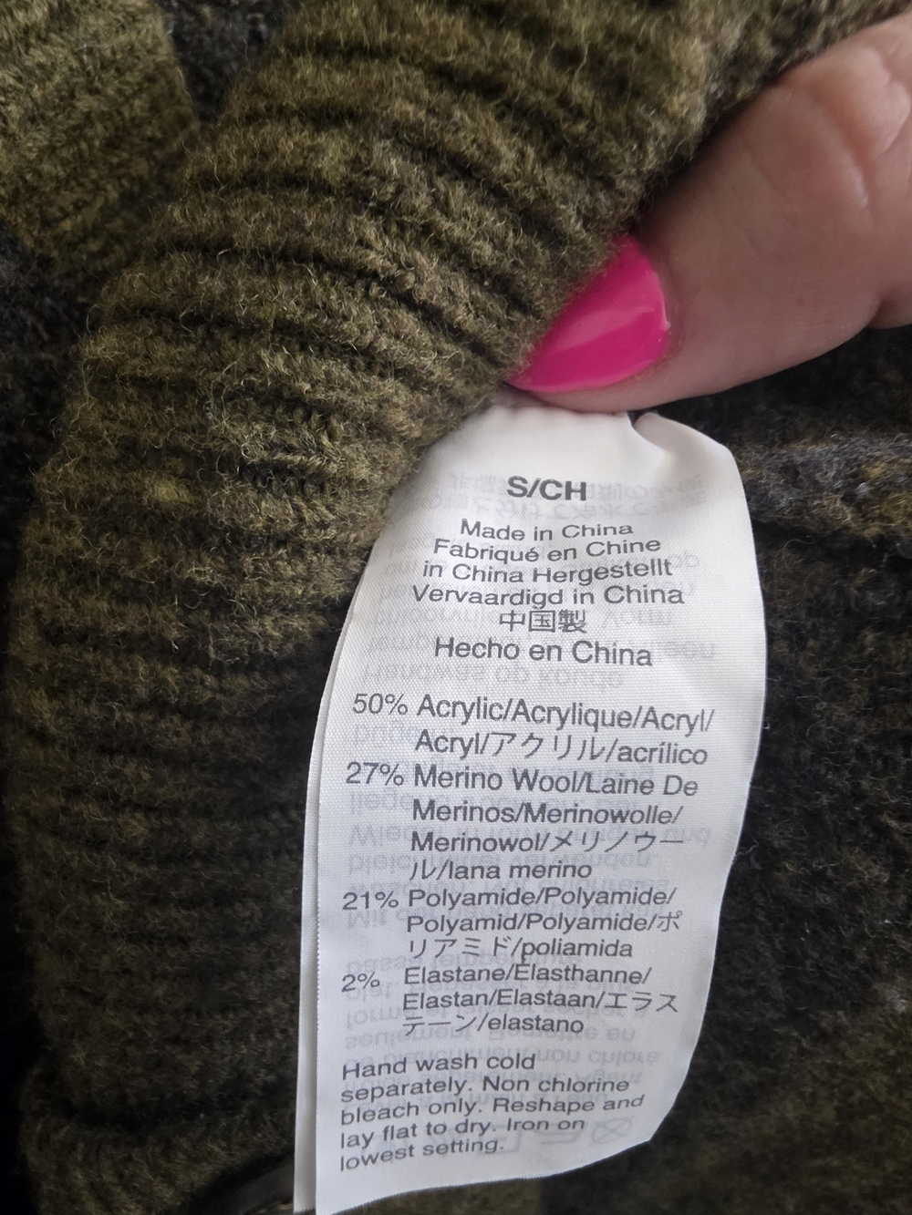 Madewell Olive Knit Button-Up Pocket Cardigan - Picture 6 of 6